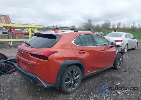 2019 Lexus Ux 250H F Sport from USA, damaged, VIN JTHU9JBH3K2003383